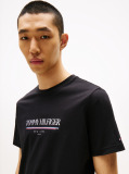 Black Logo Crew Neck T-Shirt  Men