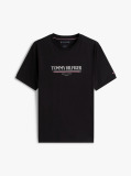 Black Logo Crew Neck T-Shirt  Men