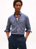 Multi Flex Poplin Regular Micro Print Shirt  Men