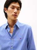 Blue Camasa Regular Gingham TH Flex  Barbati