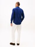 Blue Camasa Slim Yarn Dyed Dobby  Barbati
