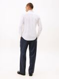 Alb Camasa Slim Yarn Dyed Dobby  Barbati