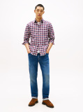 Multi Regular Fit Tartan Oxford Shirt  Men