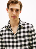 Multi Tonal Buffalo Check Regular Shirt  Men