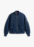 Blue Geaca Bomber Relaxata Hidrofuga  Barbati