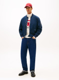 Blue Geaca Bomber Relaxata Hidrofuga  Barbati