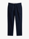 Blue Harlem Satin Relaxed Chinos  Men