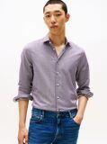 Multi Smart Casual Slim Fit Check Dobby Shirt  Men