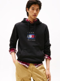 Black Flag Graphic Drawstring Hoody  Men