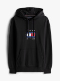 Black Flag Graphic Drawstring Hoody  Men
