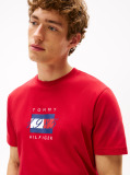 Red Flag Graphic Jersey T-Shirt  Men