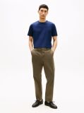 Blue Smart Casual Crew Neck T-Shirt  Men