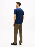 Blue Smart Casual Crew Neck T-Shirt  Men
