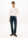 Blue Denton Straight Leg Jeans  Men