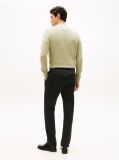Gri Pantaloni Tapered Din Tricot Interlock Harlem Pique  Barbati