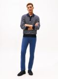 Blue Denton Twill Chinos  Men