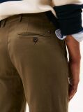 Verde Denton Twill Pantaloni Chino Din Bumbac  Barbati