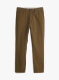 Verde Denton Twill Pantaloni Chino Din Bumbac  Barbati