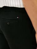 Negru Harlem Pantaloni Chino Din Amestec De In Cu Croiala Tapered  Barbati