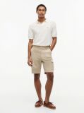 Bej Bemuda Cargo Twill Cu Croiala Lejera  Barbati