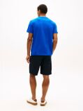 Blue T-Shirt Multicolor Cu Guler Rotund Si Logo   Barbati