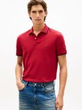 Rosu Tricou Polo Pique Cu Croiala Regular  Barbati