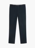Blue Denton Straight Textured Chinos  Men