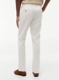 Beige Denton Straight Textured Chinos  Men