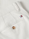 Beige Denton Straight Textured Chinos  Men