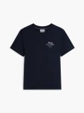 Blue Logo Jersey Crew Neck T-Shirt  Men