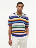 Multi Polo Multicolor Cu Croiala Lejera Si Dungi  Barbati