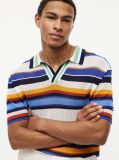 Multi Polo Multicolor Cu Croiala Lejera Si Dungi  Barbati