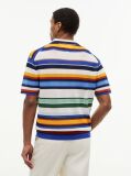 Multi Polo Multicolor Cu Croiala Lejera Si Dungi  Barbati