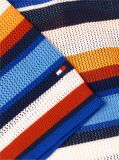 Multi Polo Multicolor Cu Croiala Lejera Si Dungi  Barbati