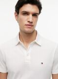 Bej Tricou Polo Din Mesh Jersey Cu Croiala Regular  Barbati