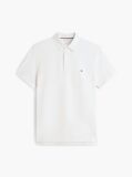Bej Tricou Polo Din Mesh Jersey Cu Croiala Regular  Barbati