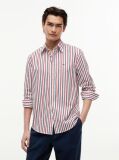 Multi Camasa Flex Din Poplin Cu Croiala Regular Si Dungi  Barbati