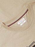Beige Logo Graphic Jersey T-Shirt  Men