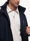 Blue Logo Collar Zip-Thru Jacket  Men