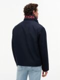Blue Logo Collar Zip-Thru Jacket  Men