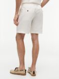 Bej Dover Pantaloni Scurti Chino Din Amestec De In 8"  Barbati