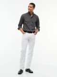 Gri Camasa Gingham Flex Cu Croiala Regular  Barbati