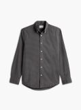 Gri Camasa Gingham Flex Cu Croiala Regular  Barbati