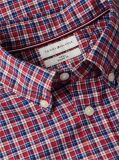 Multi Camasa Flex Tartan Din Poplina Cu Croiala Regular  Barbati