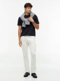 Negru T-Shirt Performance Flex Din Terry   Barbati
