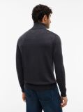 Grey New York Label Wool Roll Neck Jumper  Men