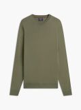 Verde Pulover New York Label Din Lana Pura  Barbati