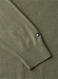 Verde Pulover New York Label Din Lana Pura  Barbati