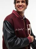 Multi Wool Blend Varsity Jacket With Cashmere  Men