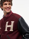 Multi Wool Blend Varsity Jacket With Cashmere  Men